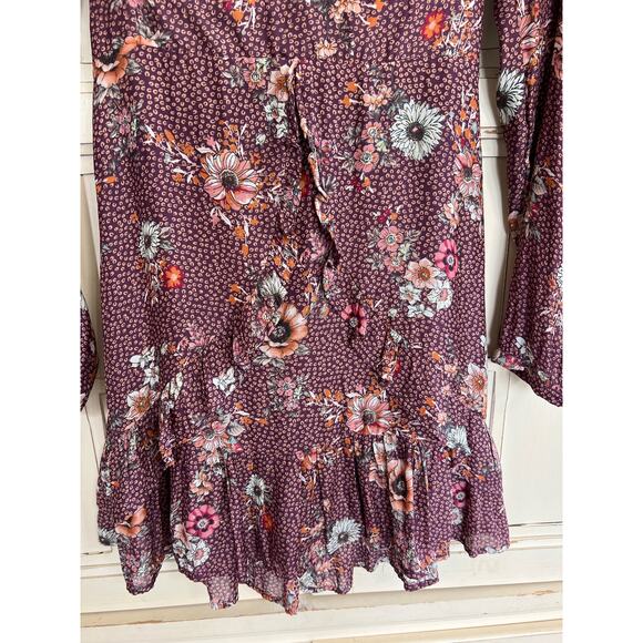 Lost + Wander size medium floral mini dress - Picture 2 of 6